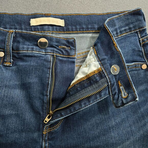 BCBGMAXAZRIA Women 29 Mid Rise Split Hem Skinny Jeans - Picture 5 of 15